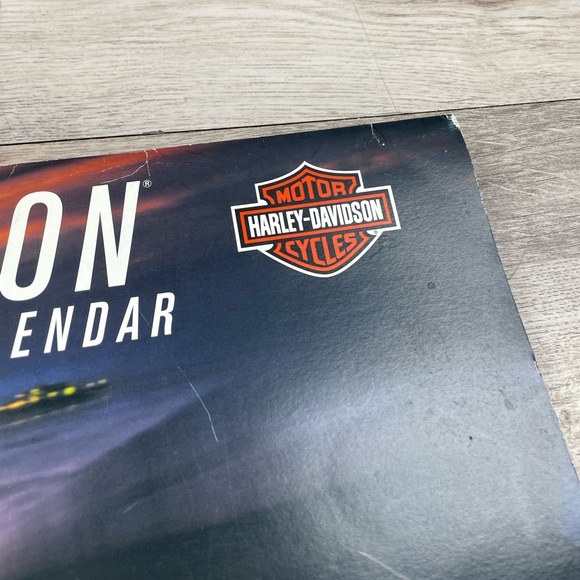 Harley Davidson 2002 Wall Calendar Motorcycles Use Again in 2030! Y2K - Picture 3 of 16